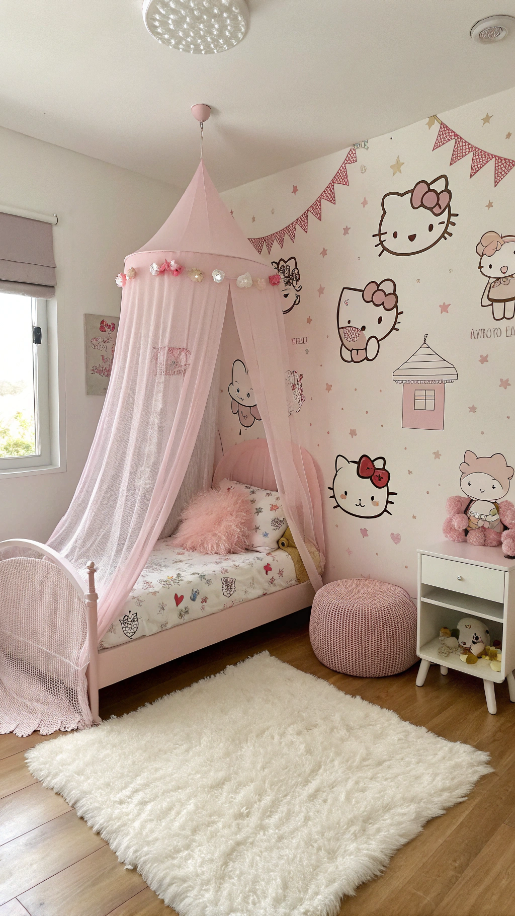 001 Adorable Hello Kitty Bedroom Ideas for a Dreamy Pink Sanctuary - Themed Ideas