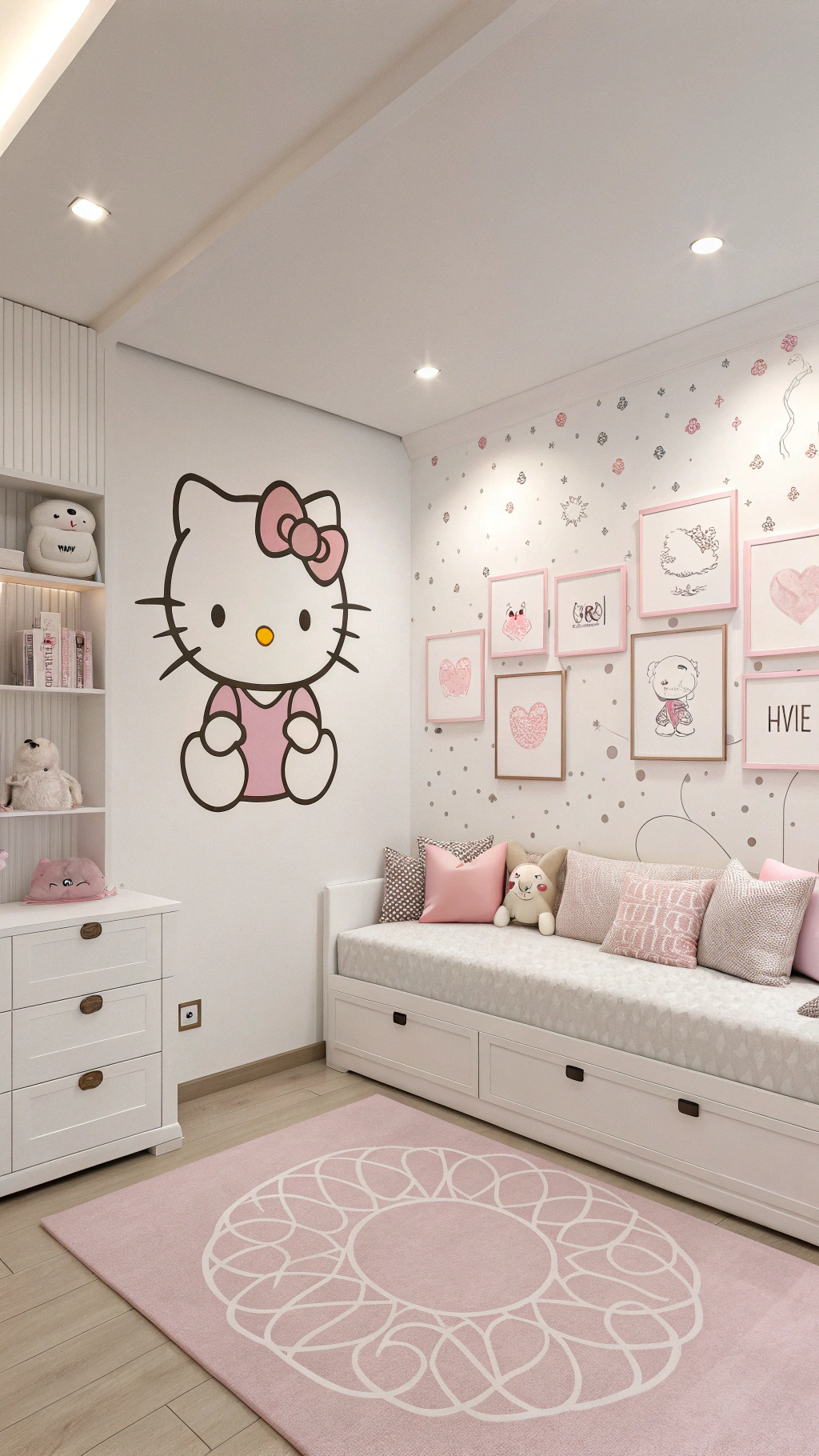 003 Elegant Hello Kitty Bedroom Decor Ideas for a Timeless Look - Themed Ideas