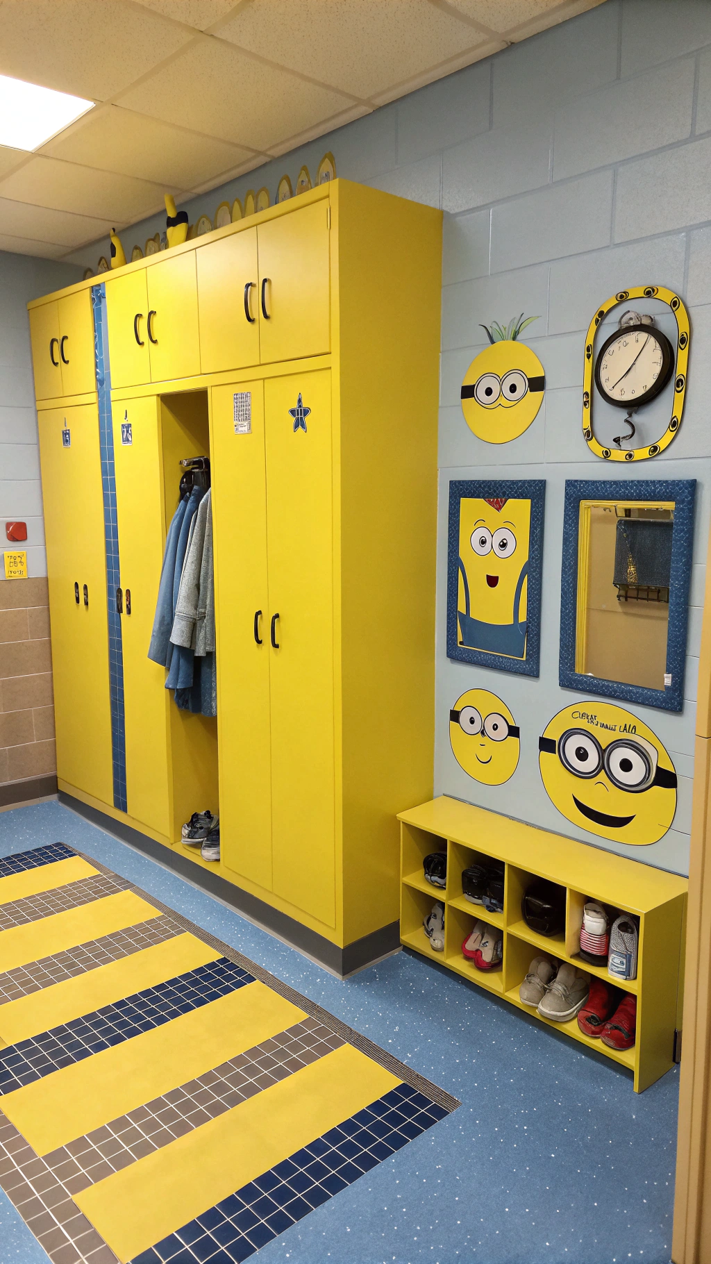 006 Minions Room Interior Creative DressAC0 Up Zone for Imaginative Kids - Themed Ideas