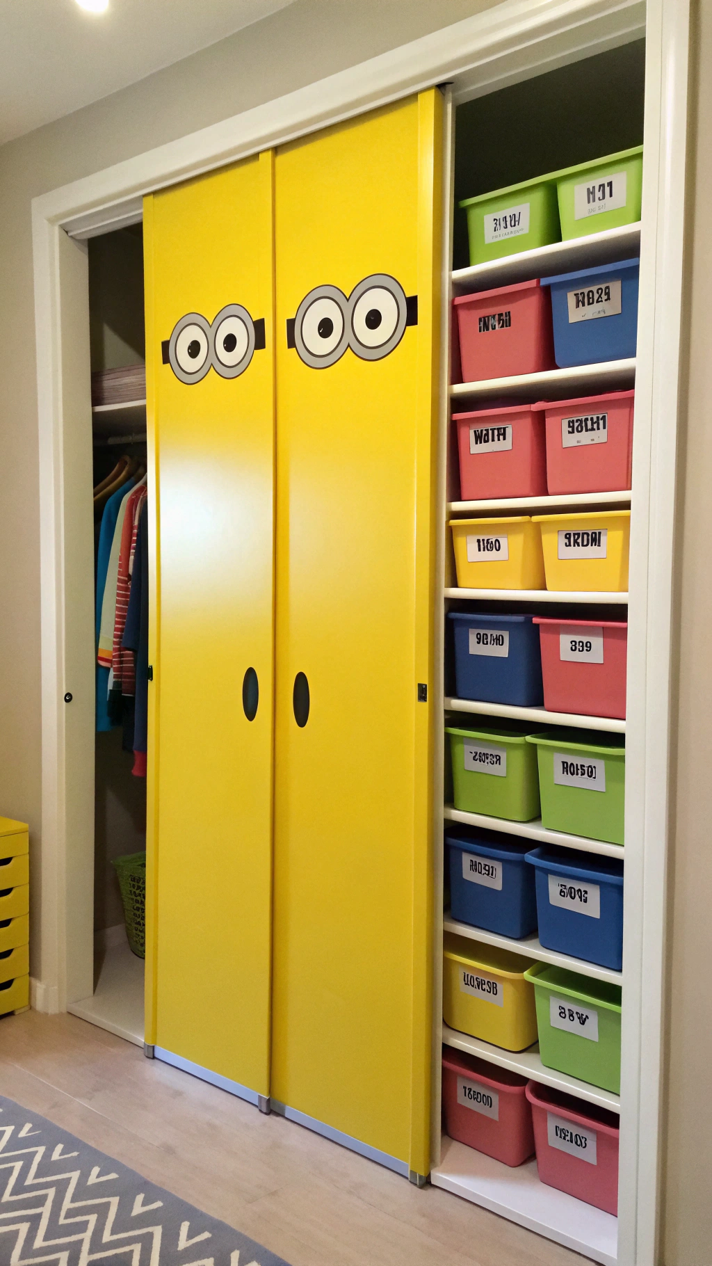 008 Minions Room Designs Smart Storage Solutions for a Tidy Space - Themed Ideas