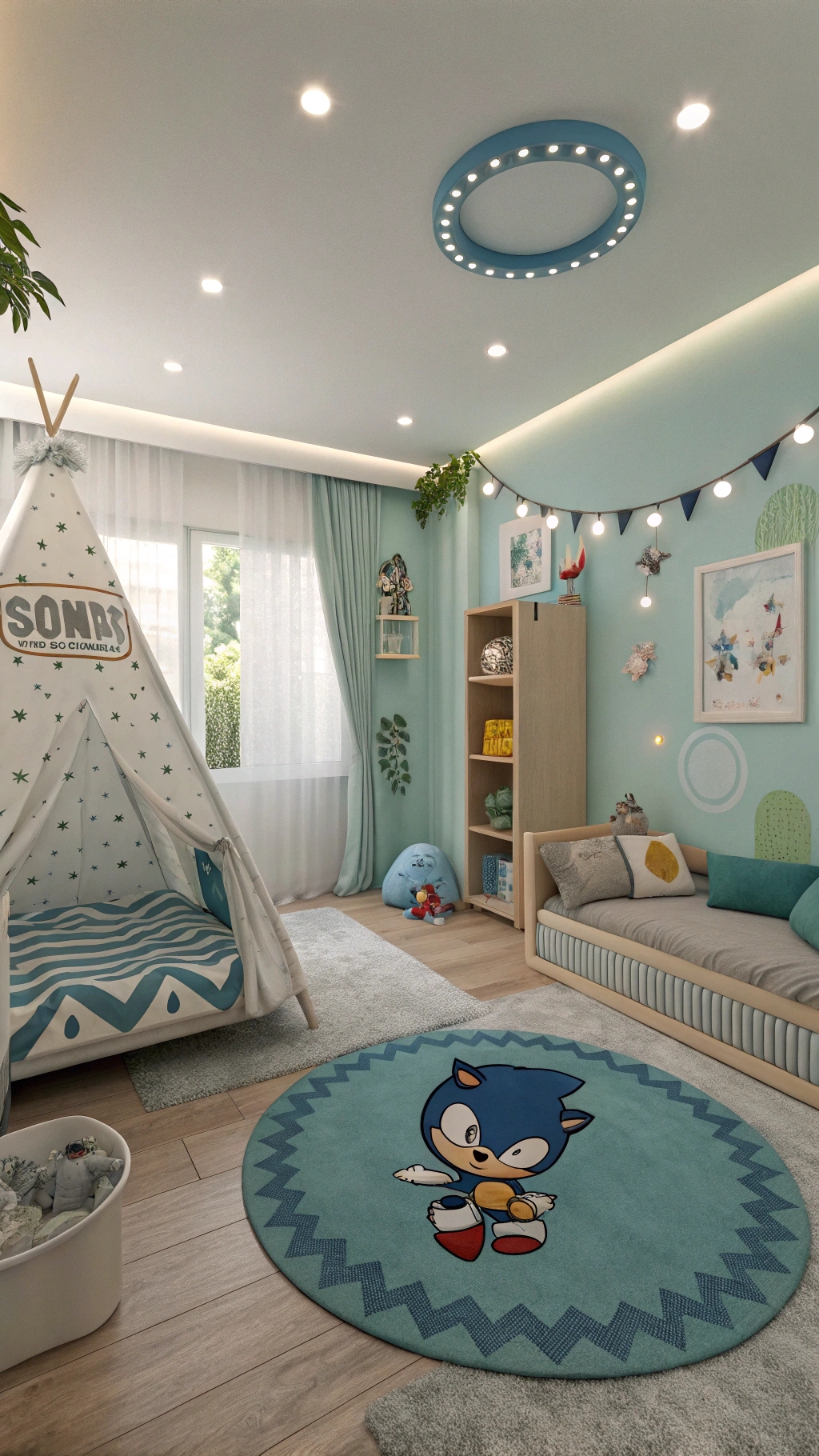 010 Sensory Friendly Sonic Bedroom Ideas for Comfort Calm - Themed Ideas