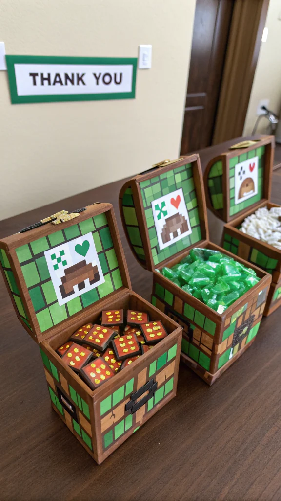 015 Minecraft Themed Goodie Bags - Themed Ideas
