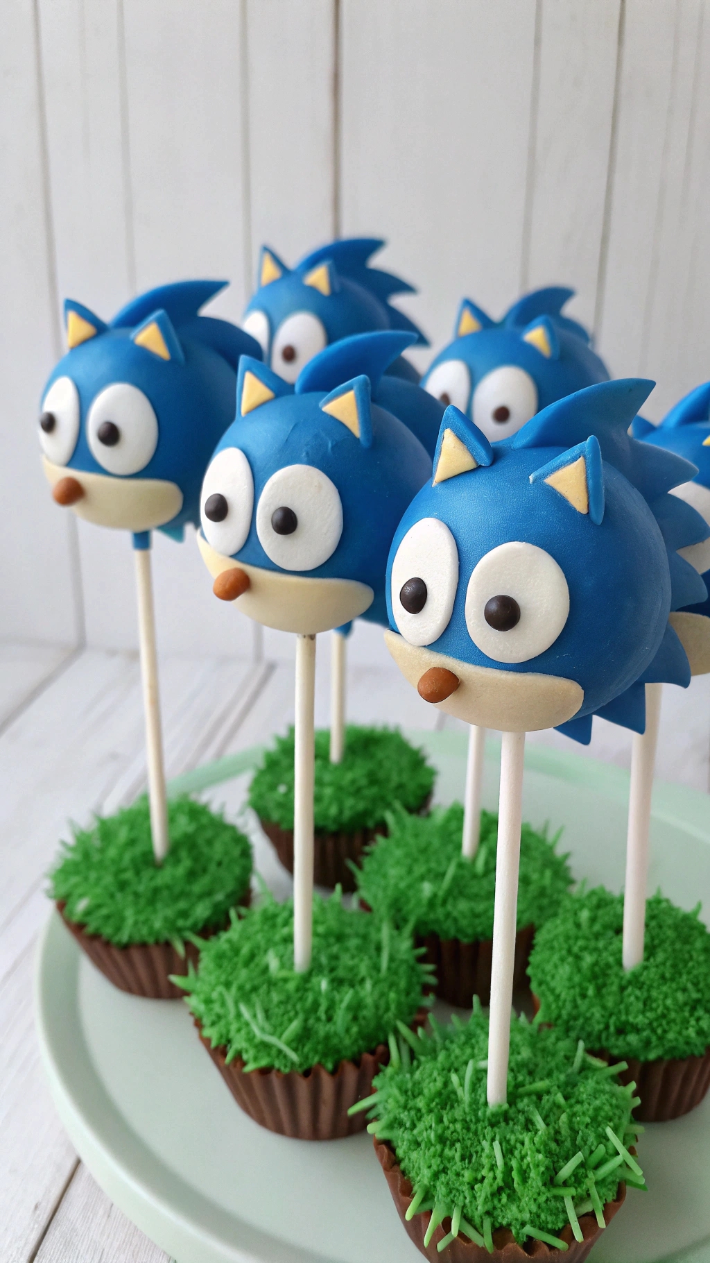 021 Cute Sonic Cake Pops for Kids Easy DIY Birthday Treats Theyll Love - Themed Ideas