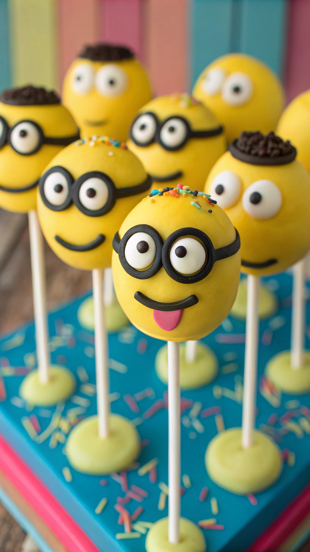022 Creative Minions Cake Pops Ideas IBM Expressive ACY Fun Designs for Kids - Themed Ideas