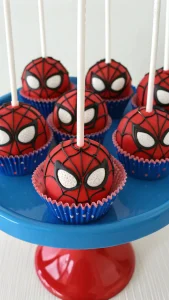 Read more about the article Spiderman Cake Pops Ideas for Kids Birthday Parties