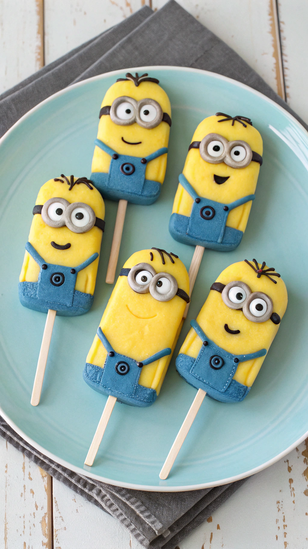 023 Minions Cake Popsicles IBM A Cool ACY Tasty Twist on Classic Cake Pops - Themed Ideas