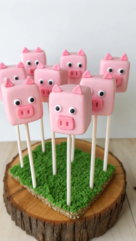 023 Pig Cake Pops – Oink tastic Treats - Themed Ideas