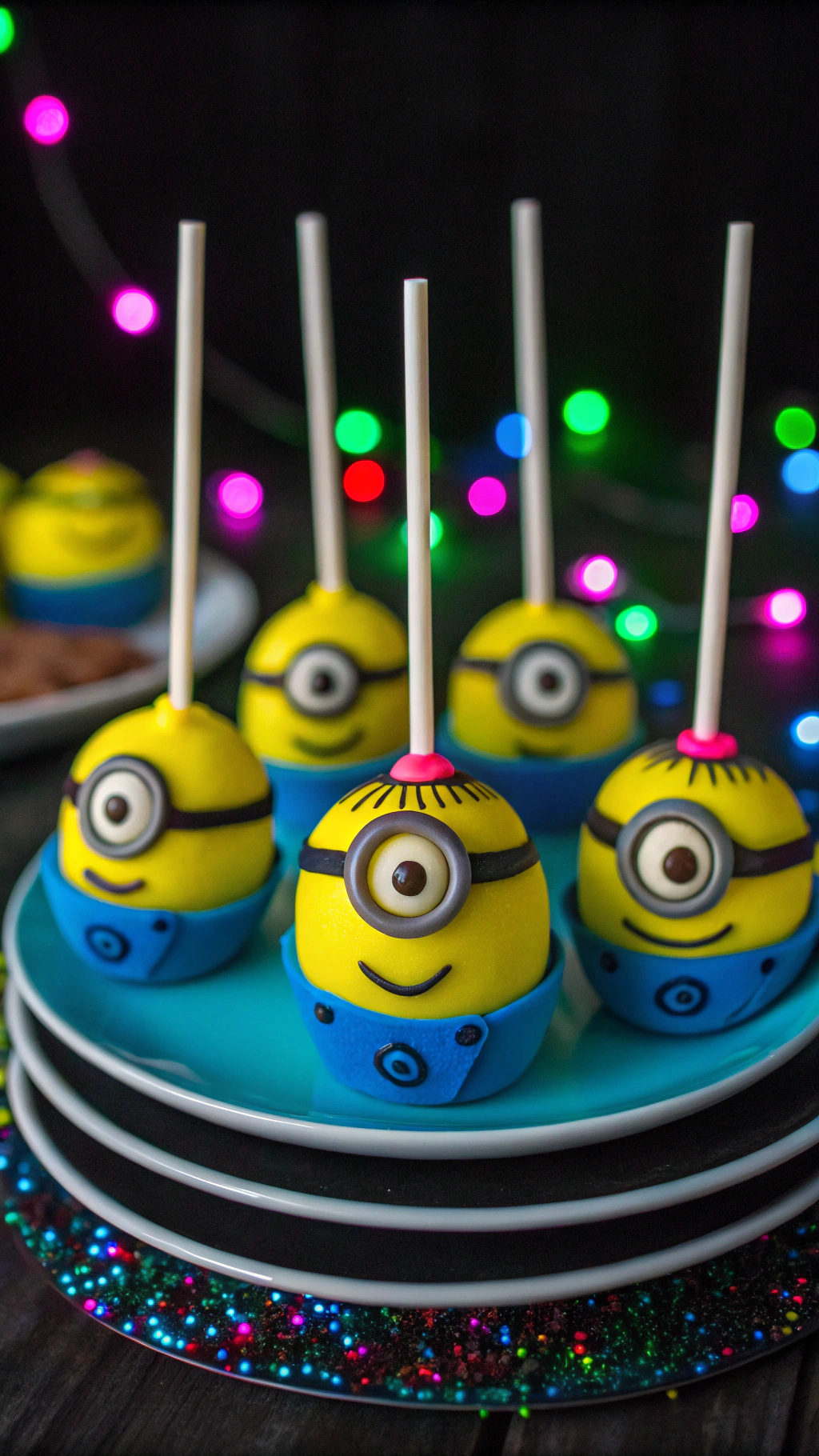 026 GlowAC0 inAC0 theAC0 Dark Minions Cake Pops IBM A Magical Party Treat for Kids - Themed Ideas