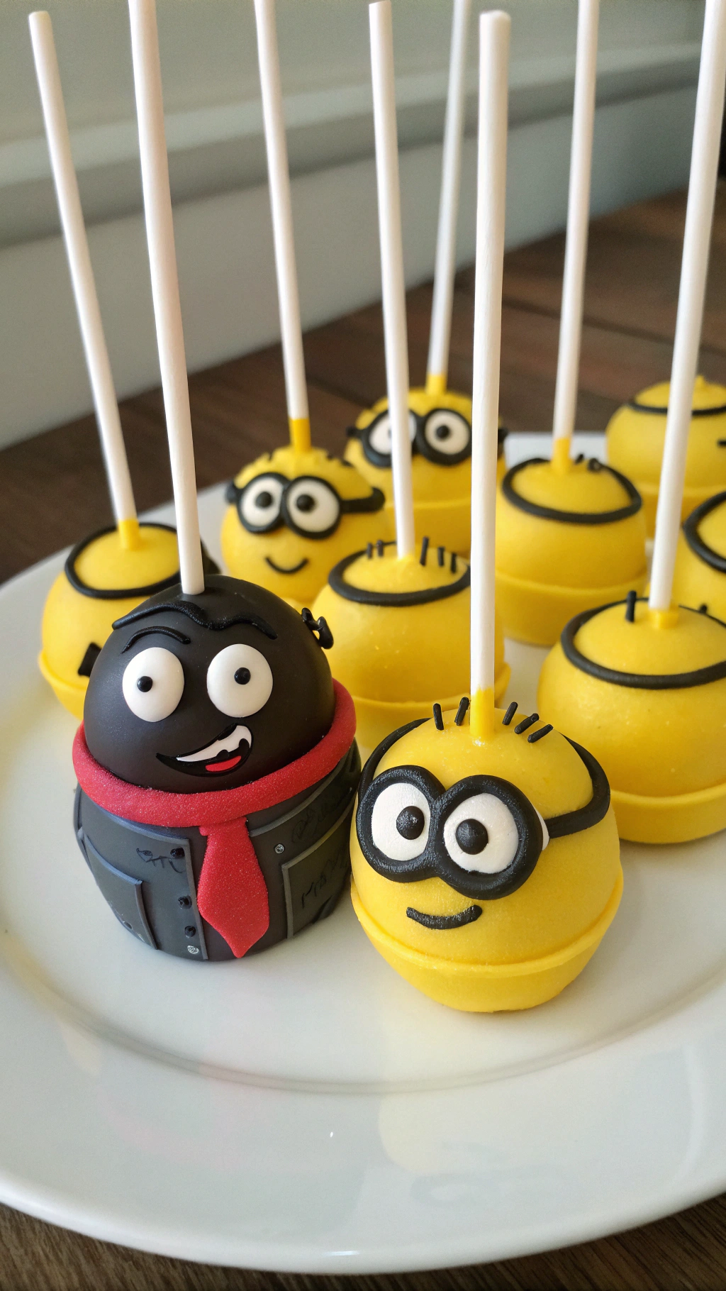 027 Minion Gru Cake Pops IBM A Unique Addition to Your Minions Treat Collection - Themed Ideas