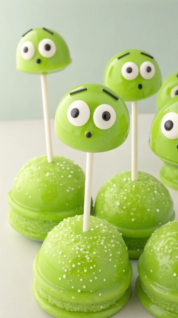 028 Slime Cake Pops – Bouncy Jiggly - Themed Ideas