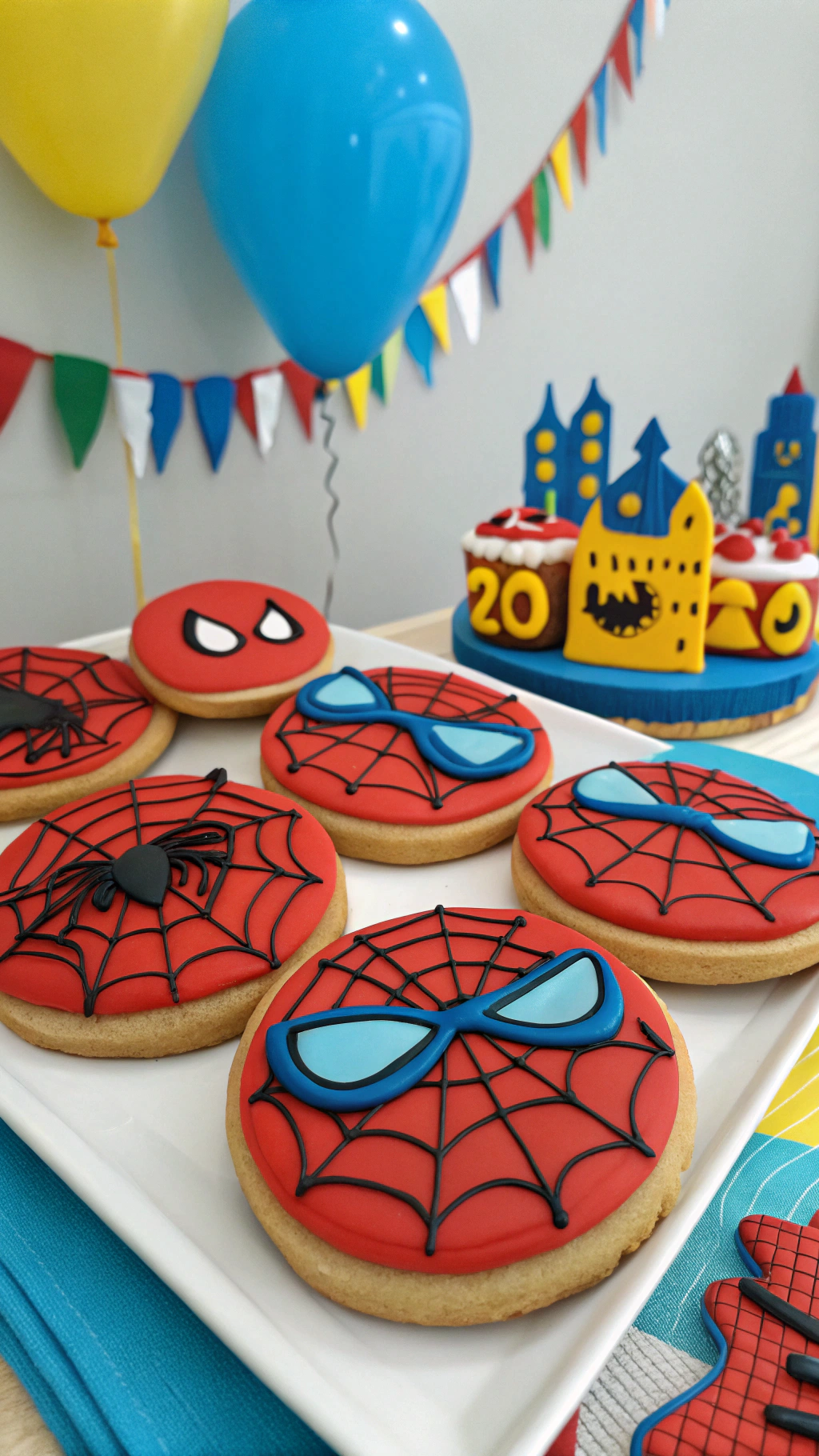 031 Fun Spiderman Cookie Ideas for a Themed Birthday Party Every Kid Will Love - Themed Ideas