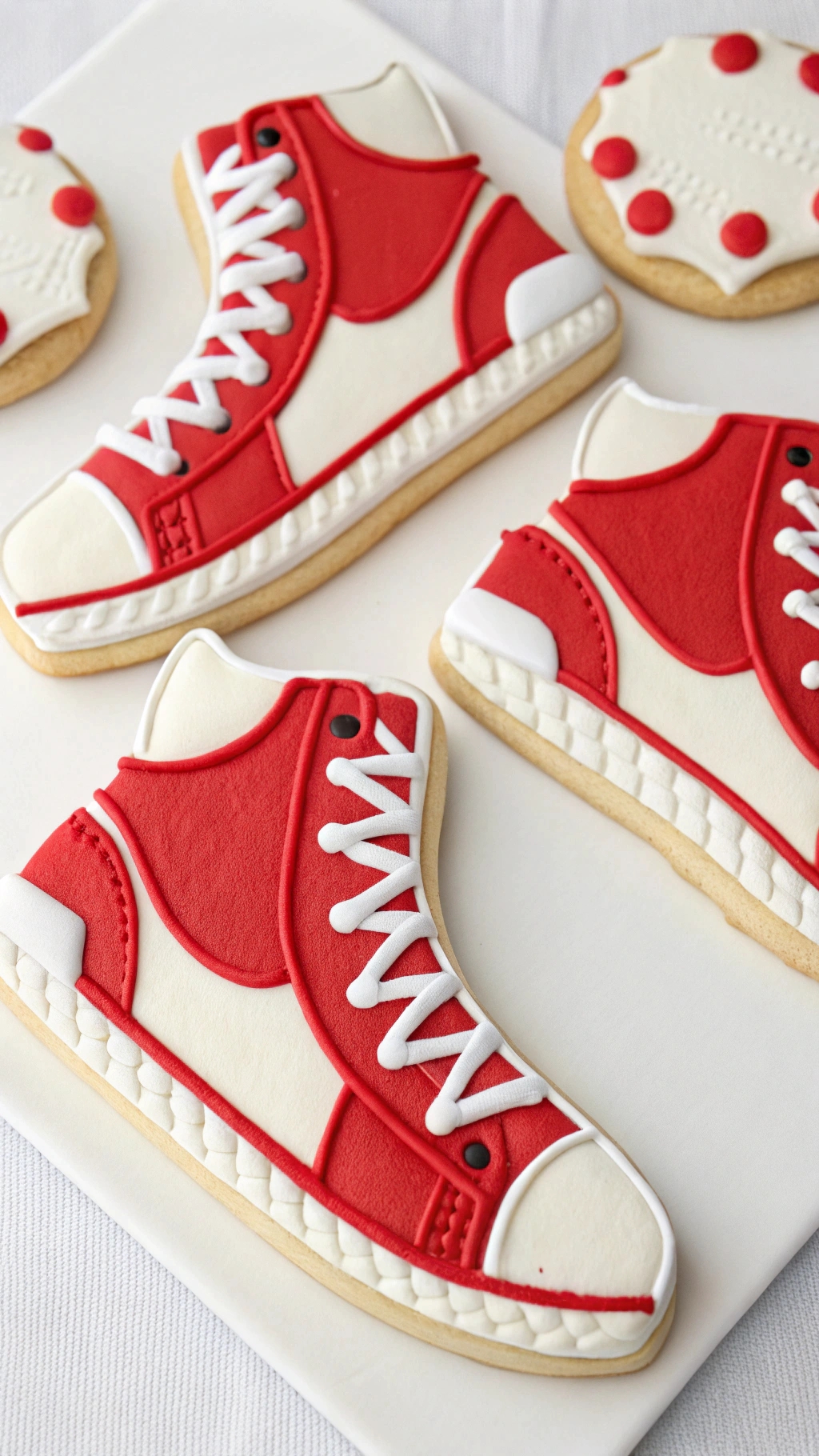 036 3D Sonic Sneaker Cookies Edible Art for Ultimate Fans Parties - Themed Ideas