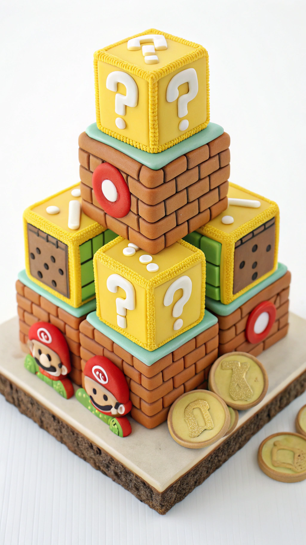 036 Creative 3D Super Mario cookie ideas for interactive birthday party fun - Themed Ideas