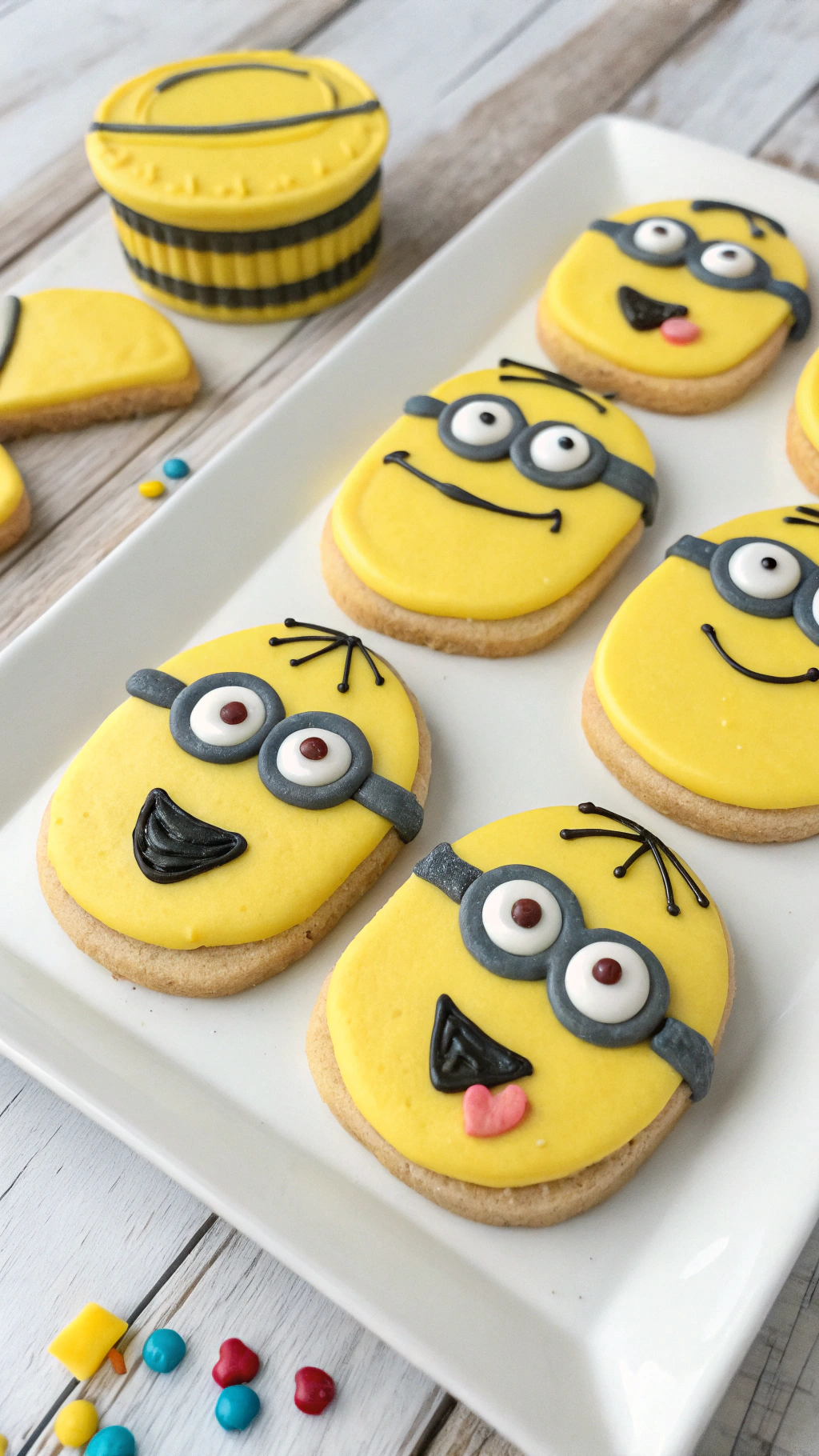037 GlutenAC0 Free Minion Cookies IBM A Delicious AllergyAC0 Friendly Treat for Kids - Themed Ideas