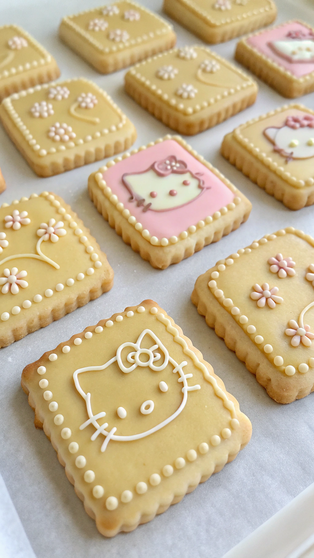 037 Hello Kitty Shortbread Cookies IBM Classic Buttery Treats with a Cute Twist - Themed Ideas