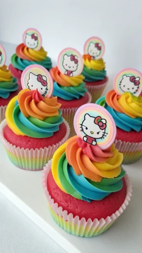 Adorable Hello Kitty Cupcake Ideas for a Magical Kids’ Party