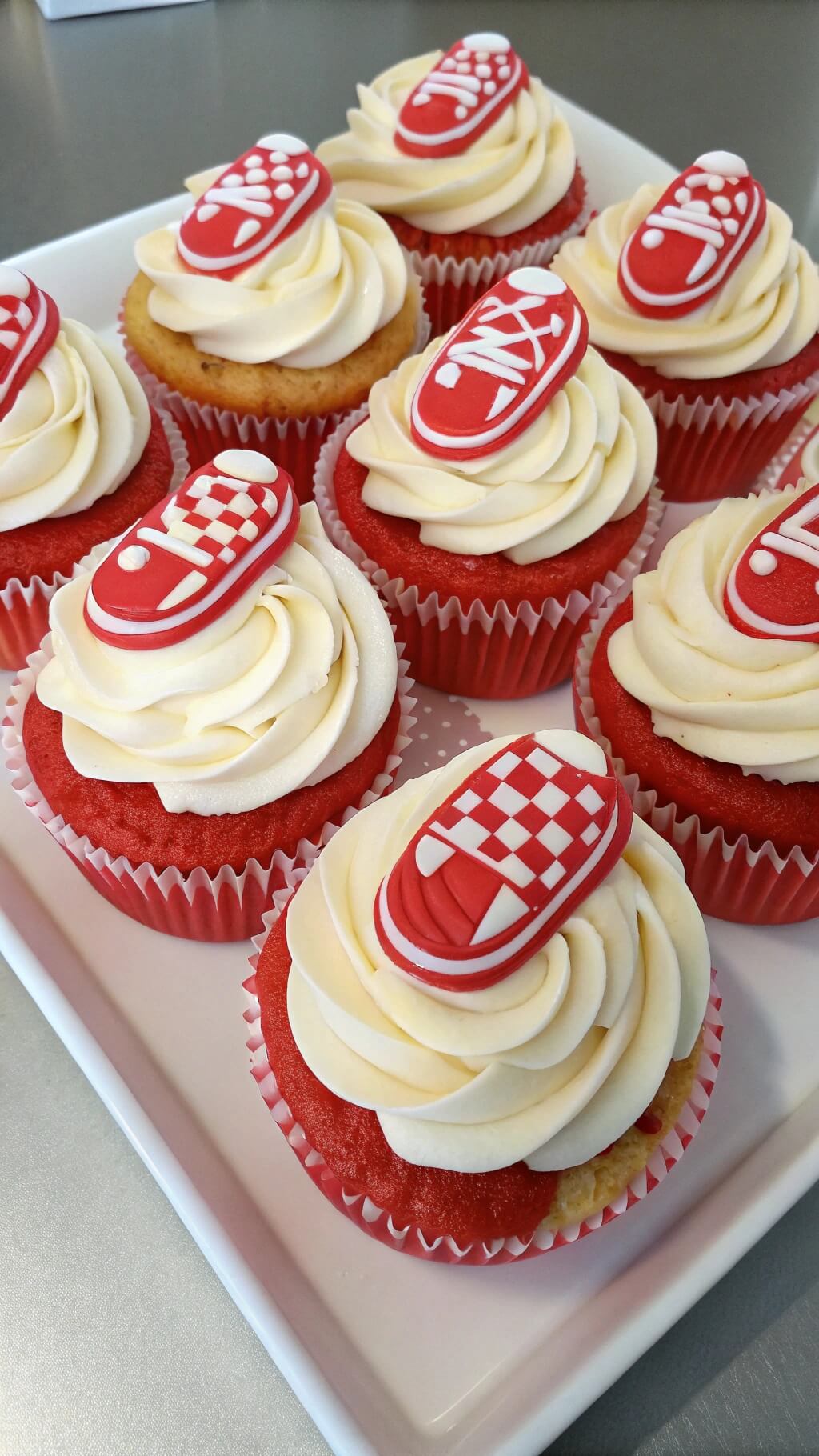 049 Checkerboard Sonic Birthday Cupcakes for a Retro Gaming Party 1 - Themed Ideas