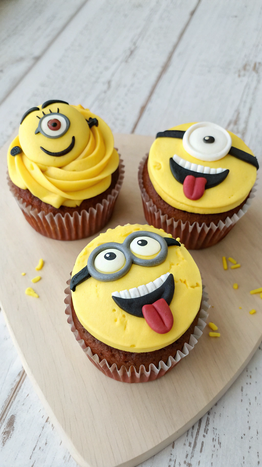 050 Expressive Minion Emoji Cupcake Ideas for a Fun and Interactive Party Treat - Themed Ideas