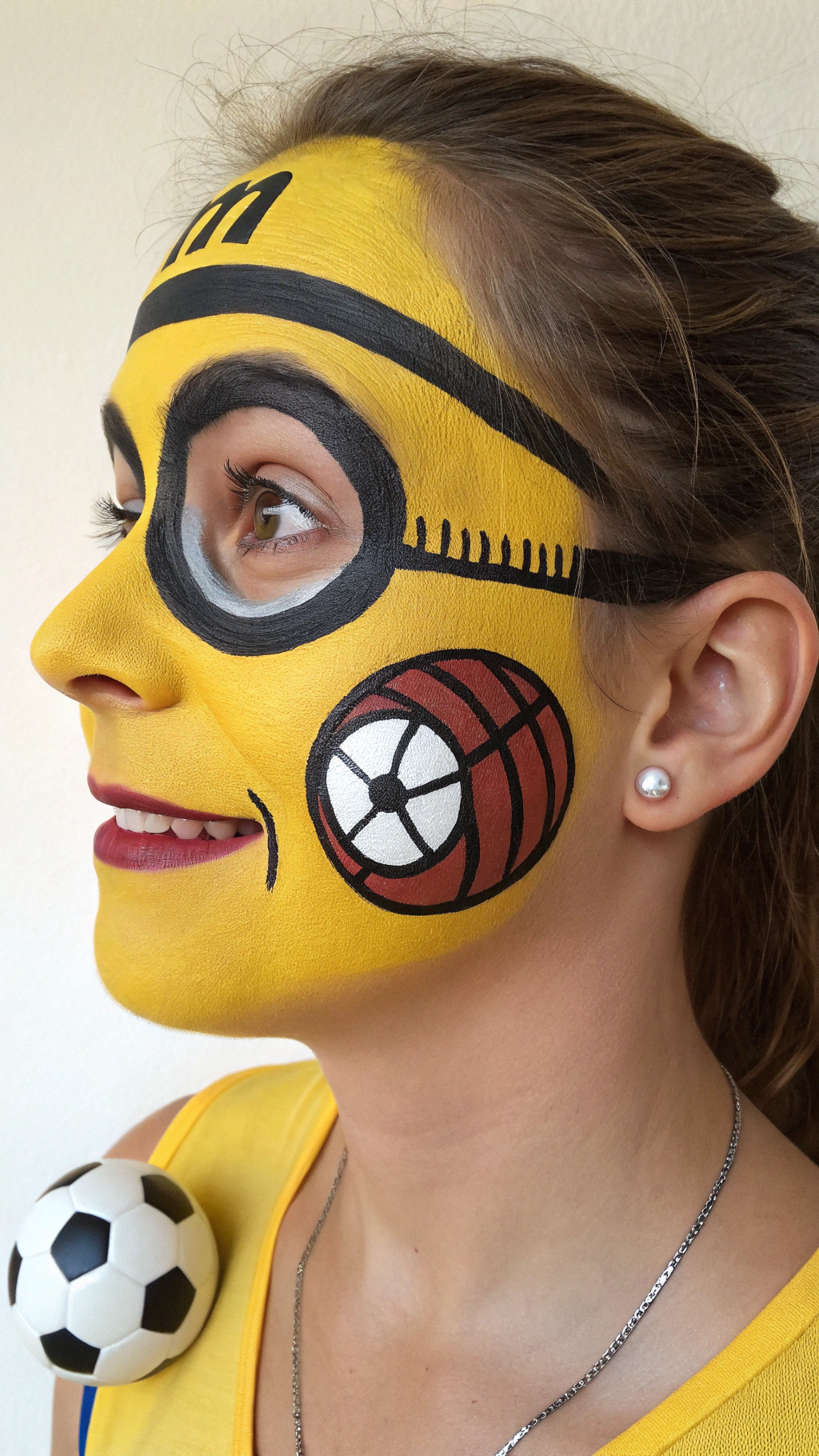 056 Sporty Minions Face Paint IBM Perfect for Game Days ACY Team PartiesACE - Themed Ideas
