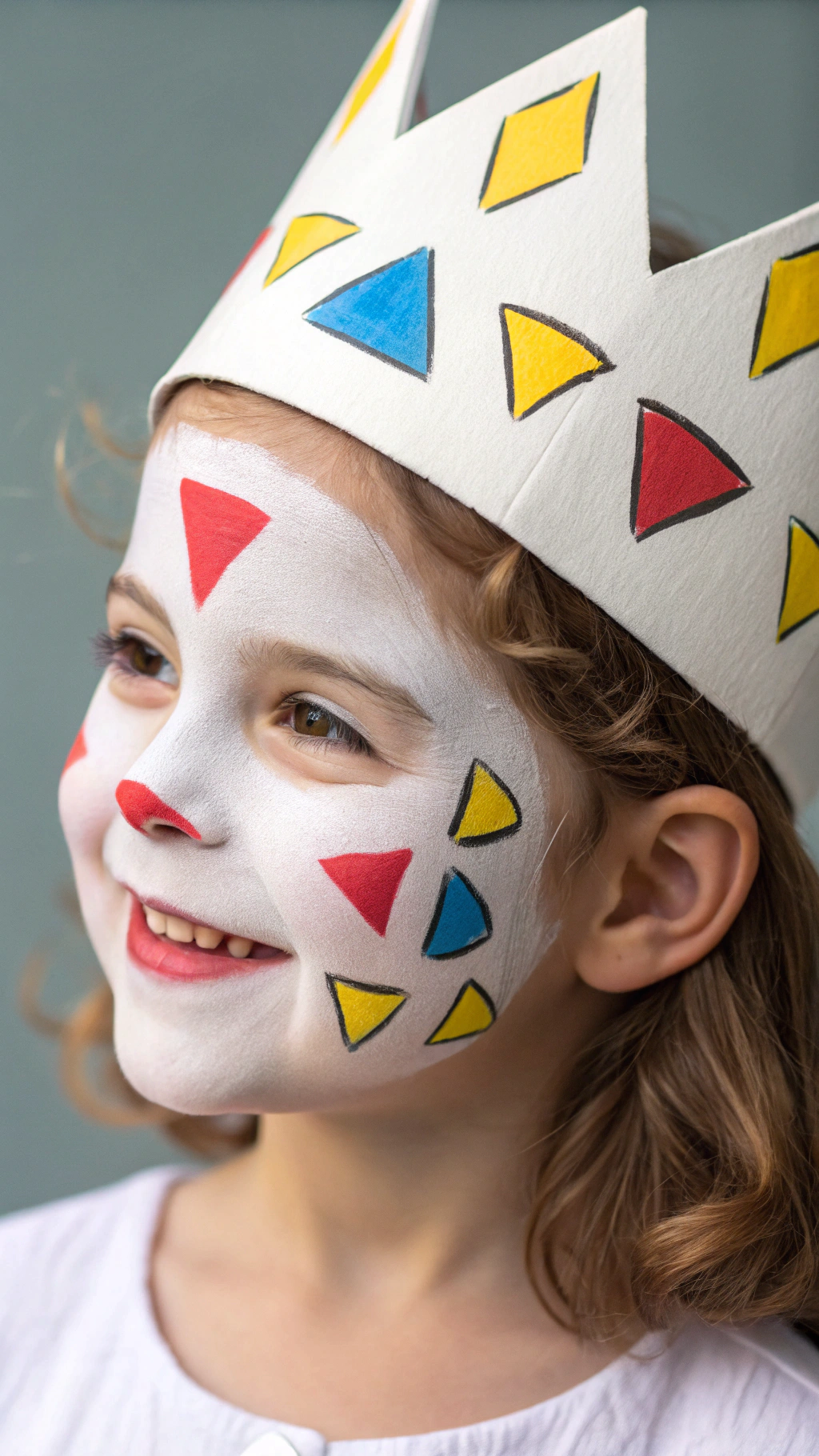 056 Togepi Face Painting for Kids – Bright and Colorful Pokemon Face Paint Idea for Parties - Themed Ideas