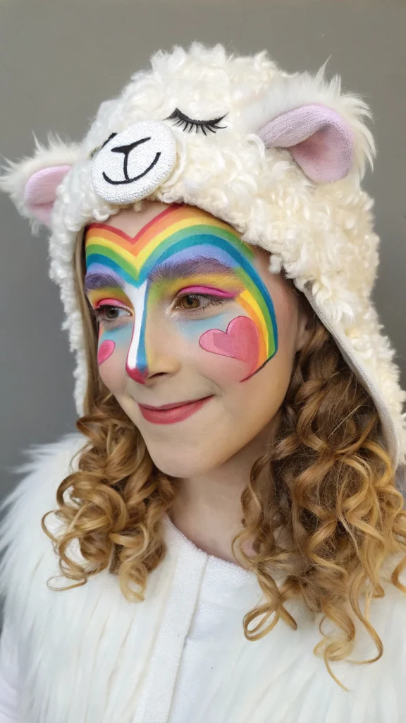 057 Rainbow Sheep – Colorful Whimsical - Themed Ideas