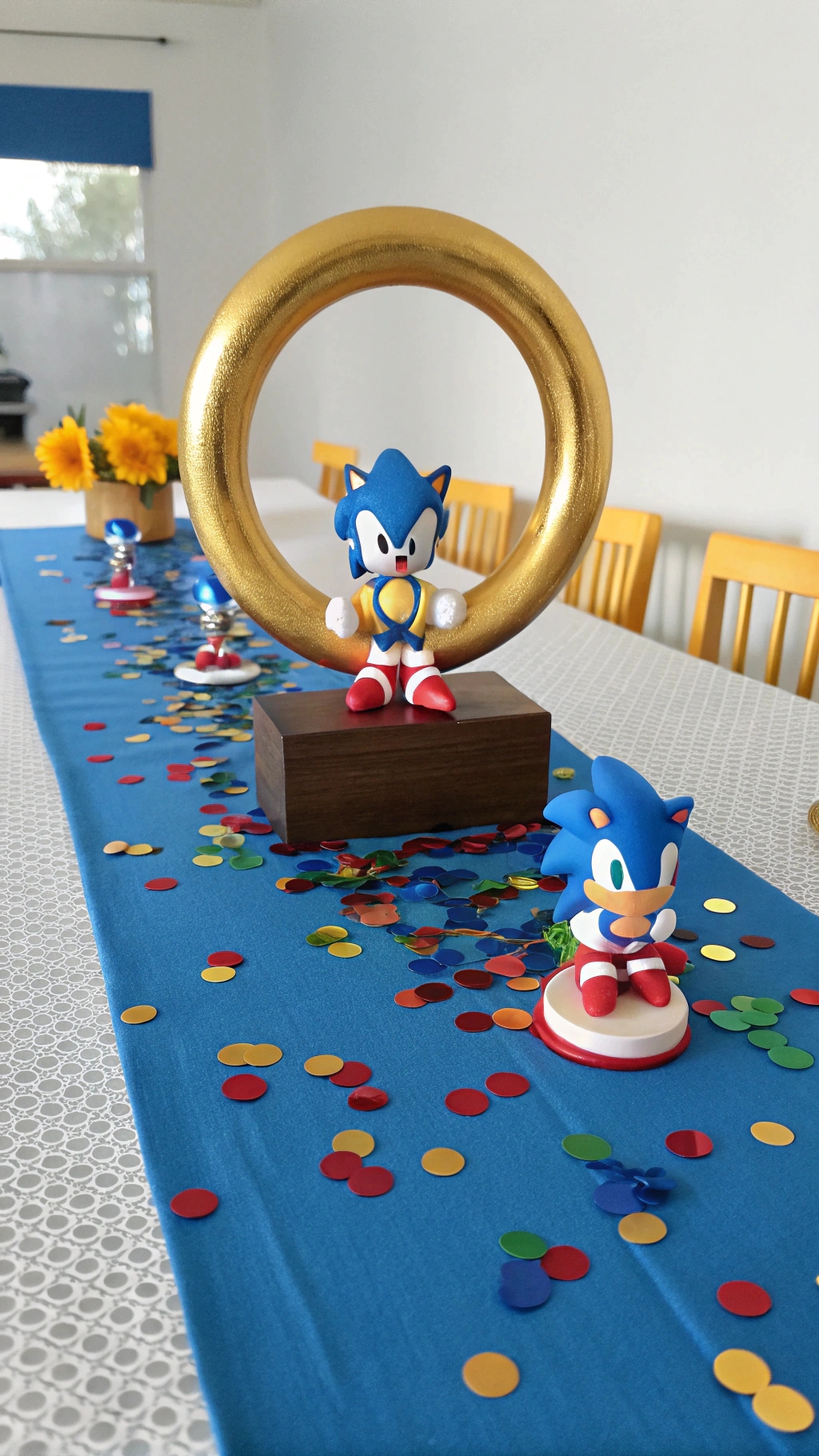 062 DIY Sonic Party Centerpiece Ideas That Wow on a Budget - Themed Ideas