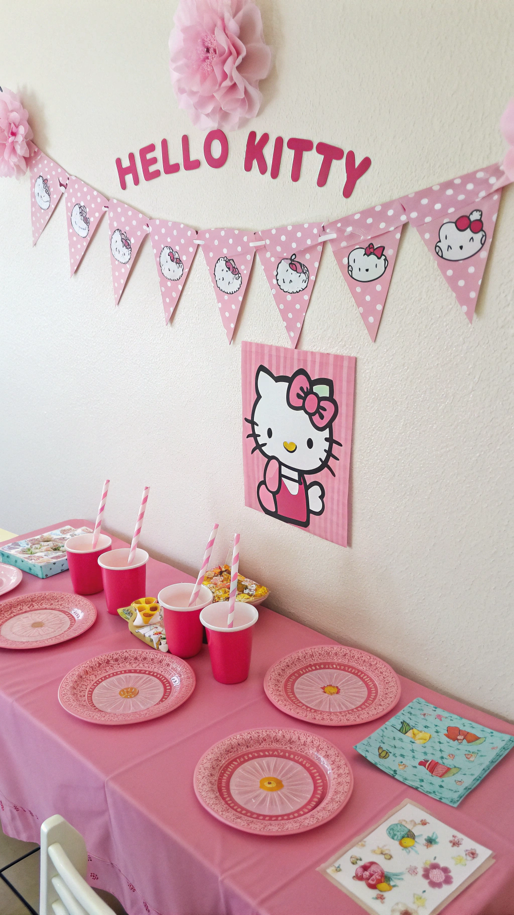 064 Hello Kitty Cheap Party Decorations That Look - Themed Ideas