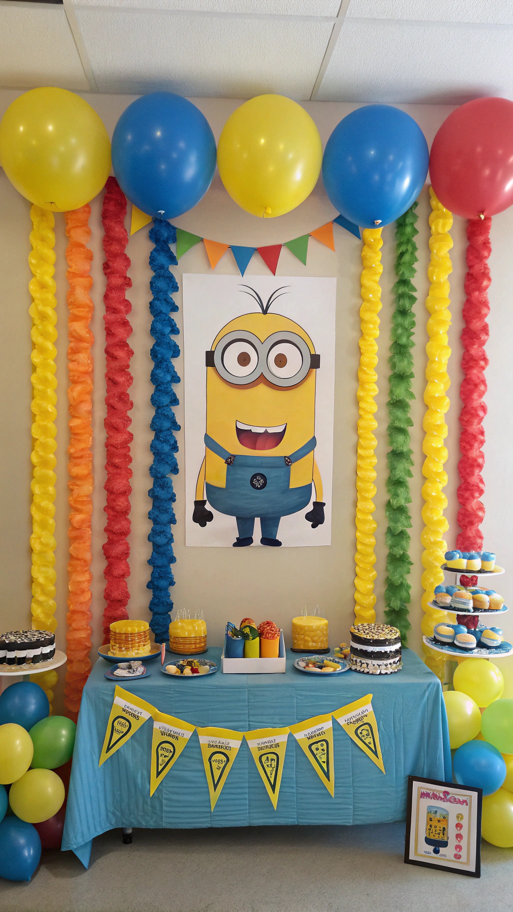 066 Minions Party Backdrop Ideas to Elevate Your Birthday Decor - Themed Ideas