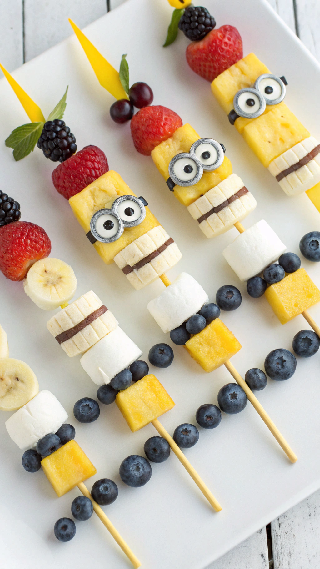 074 Healthy Minions Snacks for Kids IBM Fun ACY Nutritious Party Food IdeaACE - Themed Ideas
