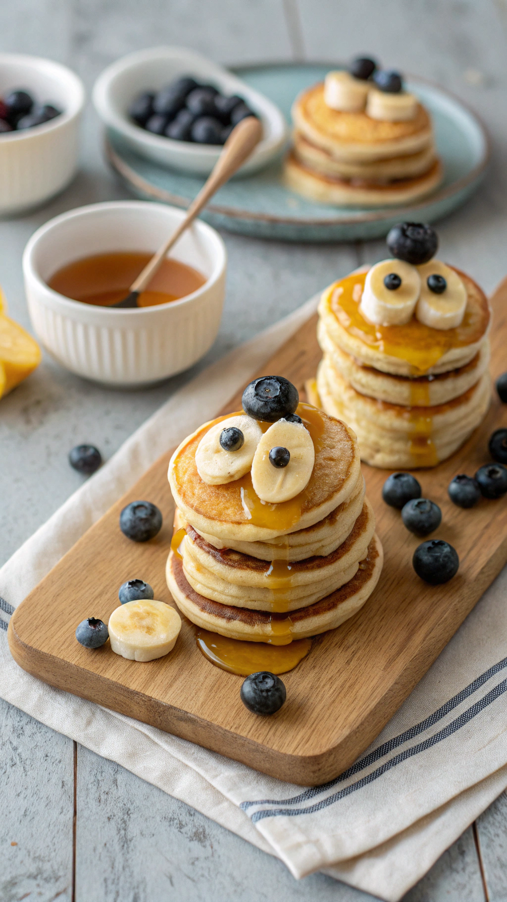 076 Cute Minions Pancake Snacks IBM Breakfast or Party Treat for KidsACE - Themed Ideas