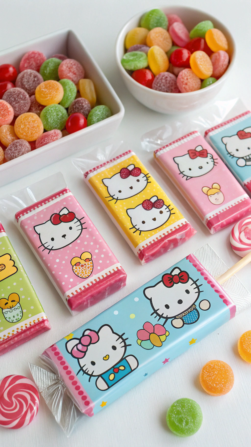 077 Hello Kitty Candy Bar Ideas for a Sweet ACY Themed Birthday Party - Themed Ideas