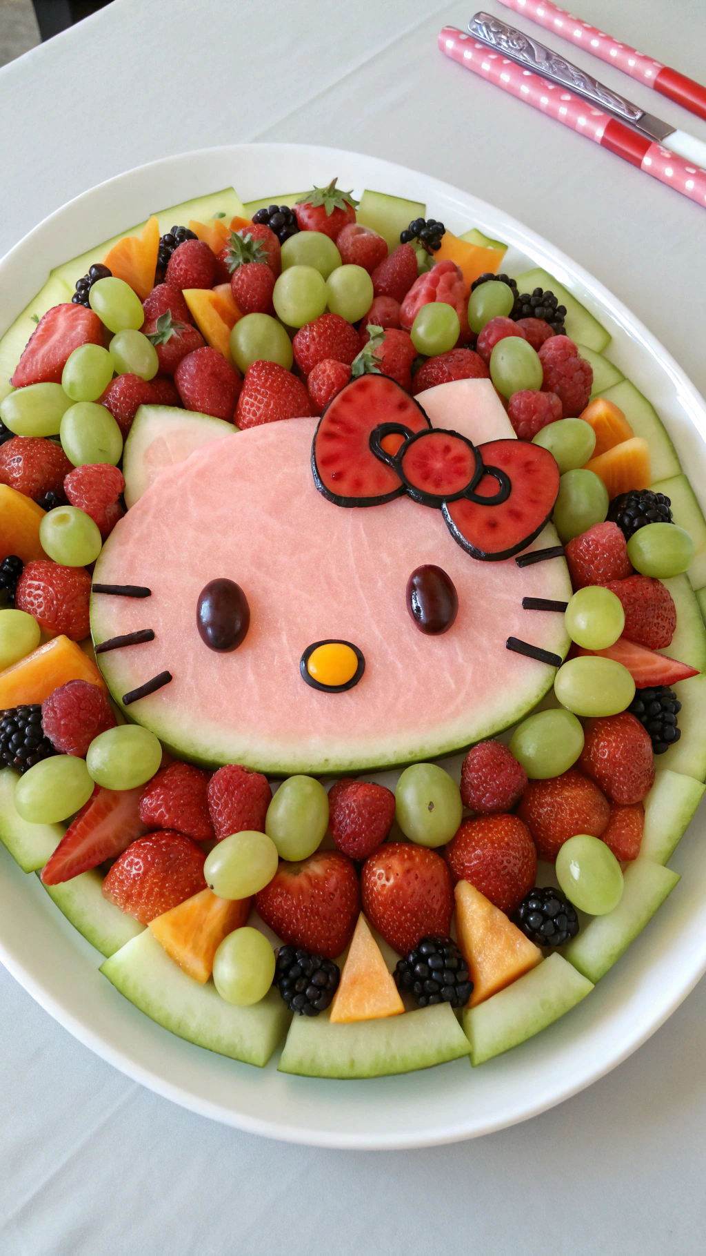 078 Fun ACY Fresh Hello Kitty Fruit Snacks That Are Perfect for Summer Parties - Themed Ideas