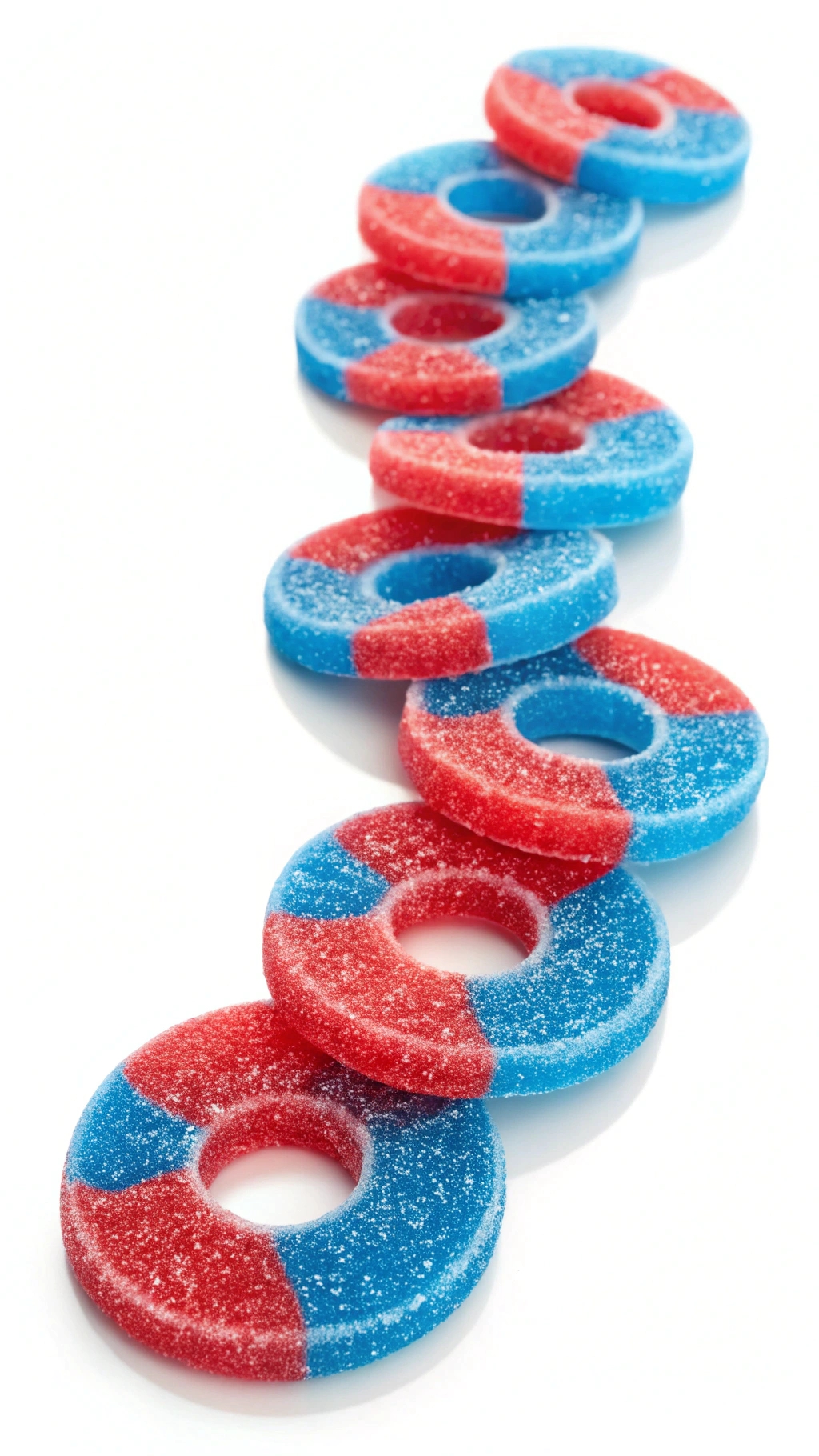079 Spin Dash Gummy Rings Colorful Chewy Sonic Snack for Kids - Themed Ideas
