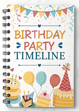 Kids Birthday Party Timeline