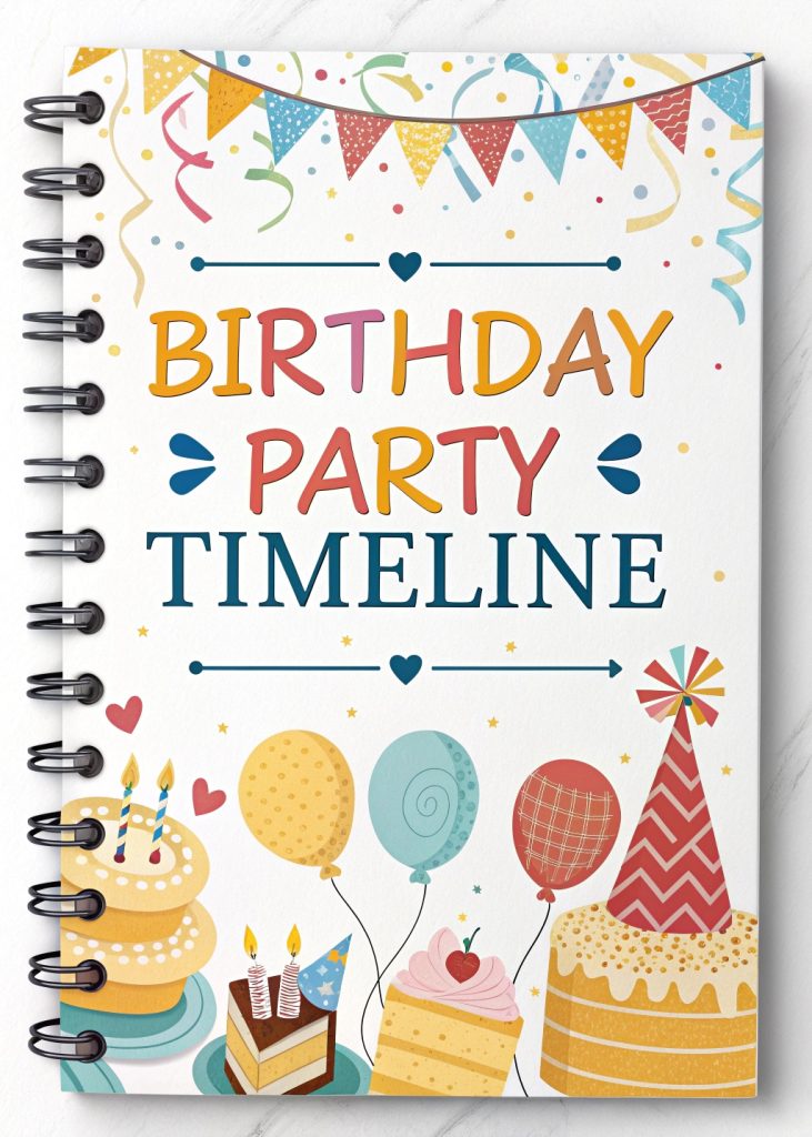 Kids Birthday Party Timeline - Themed Ideas
