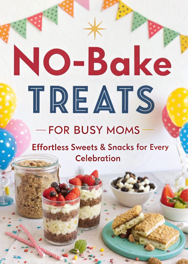 No-Bake Treats for Busy Moms