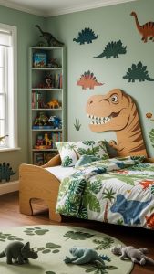 Read more about the article DinoDreams: Dinosaur Bedroom Ideas That Turn Kids’ Rooms Into Adventure Zones