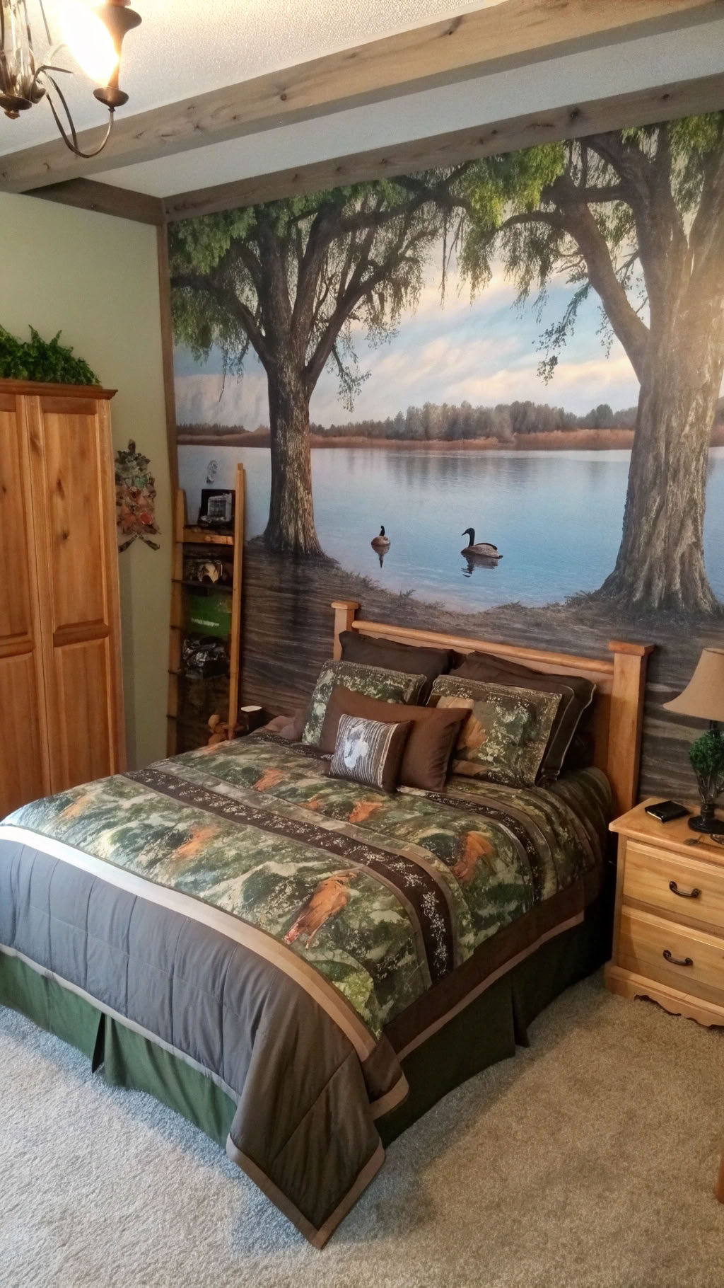 005 Duck Dynasty room ideas bedrooms with duck pond murals and nature inspired details - Themed Ideas