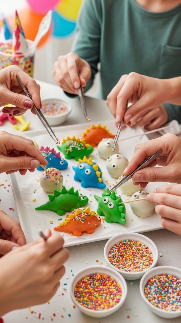 030 DIY Dinosaur Cake Pops for Kids – Fun Decorating Ideas and Birthday Inspiration - Themed Ideas
