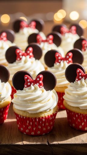 Minnie Mouse Cupcake Ideas for Magical Kids Birthday Party Celebrations