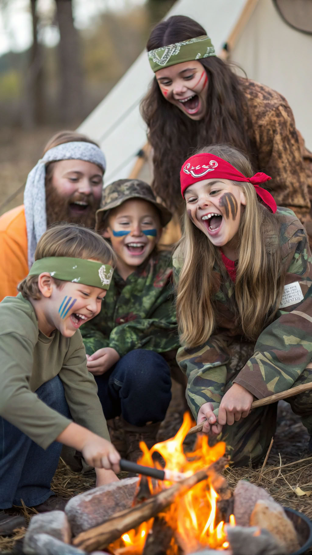 060 Duck Dynasty Face Painting Party Ideas for Kids Who Love the Outdoors - Themed Ideas