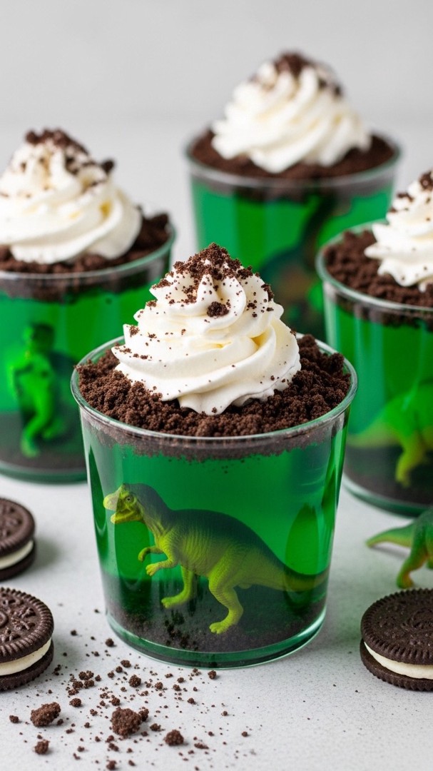 074 Dinosaur Party Snack Cups Creative Treat Ideas for a Dinosaur Themed Birthday - Themed Ideas