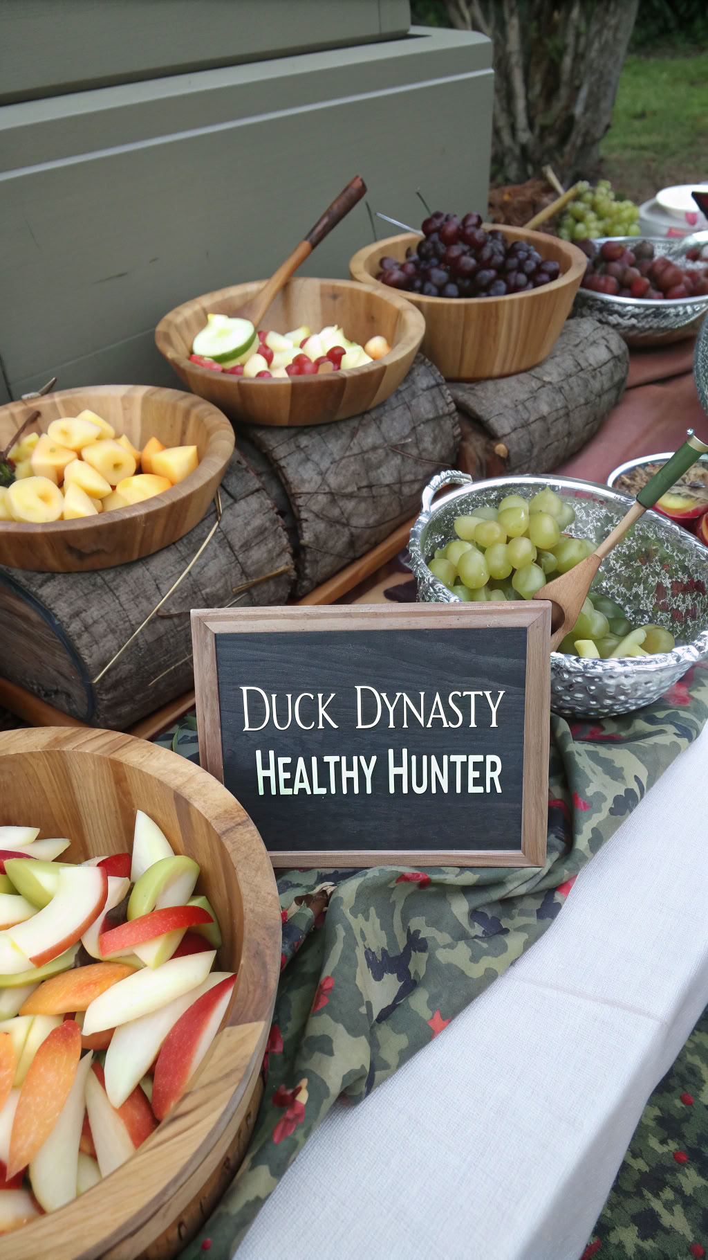 074 Healthy Duck Dynasty Snacks for Kids Fresh Fruit for Birthday Parties - Themed Ideas