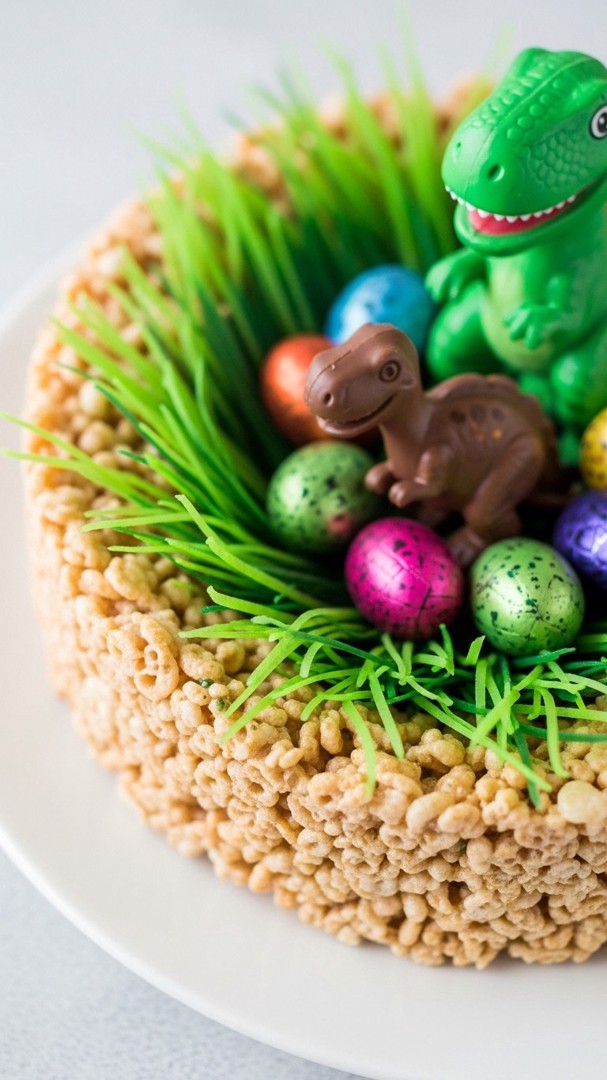 076 Dinosaur Snacks Ideas Dino Egg Nest Treats for Birthday Parties - Themed Ideas