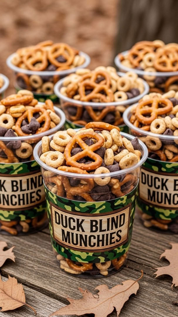 080 Duck Dynasty Snacks Party Trail Mix Duck Blind Munchies for Kids - Themed Ideas