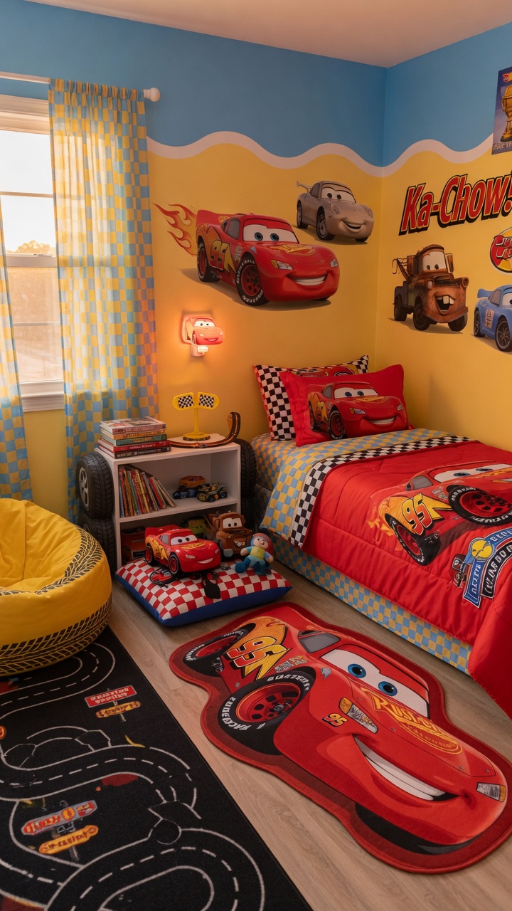 001 Disney Cars Room Ideas Create a Magical Space for Your Little Racer - Themed Ideas