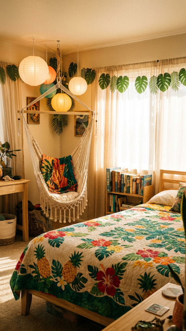 002 Fun Luau Room Designs for Kids Create a Relaxing Tropical Retreat - Themed Ideas