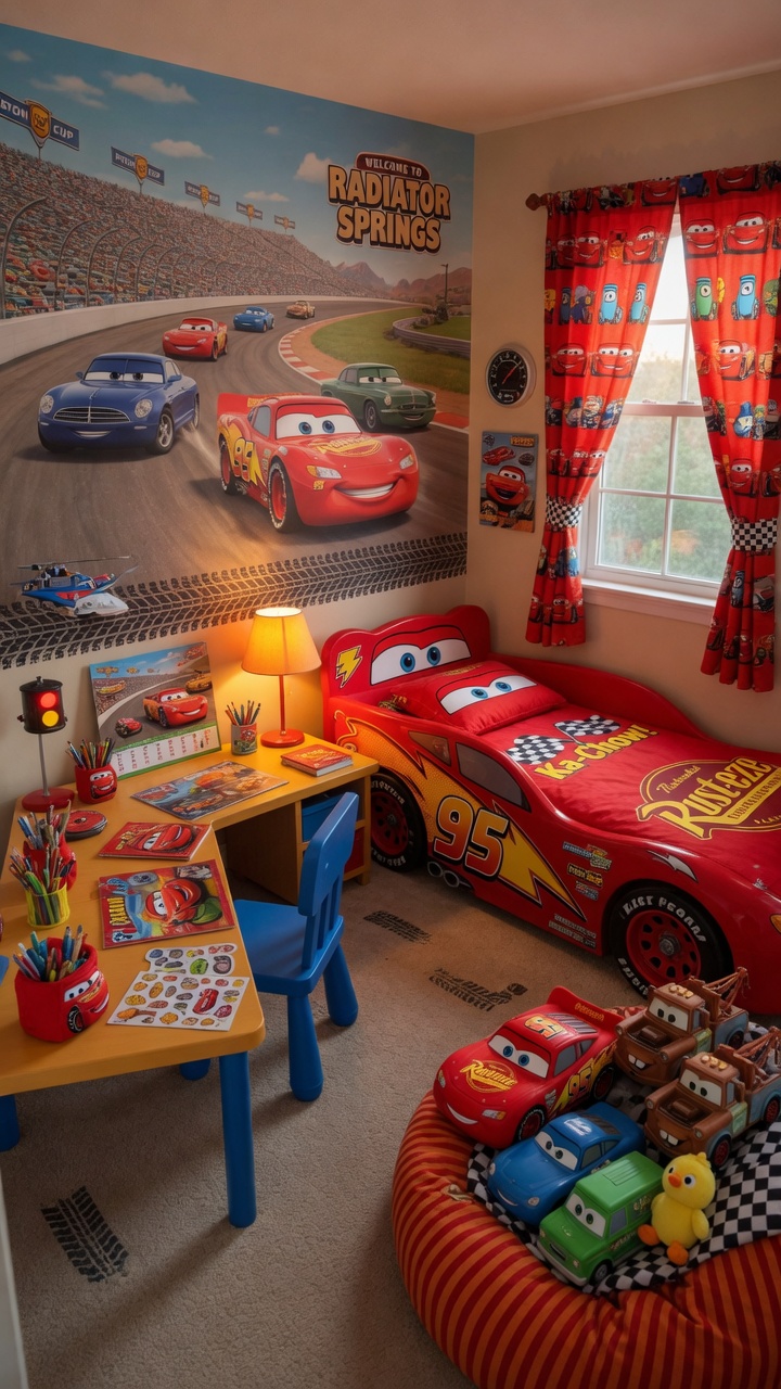 007 Exciting Disney Cars Bedroom Decor Ideas for Young Adventurers - Themed Ideas