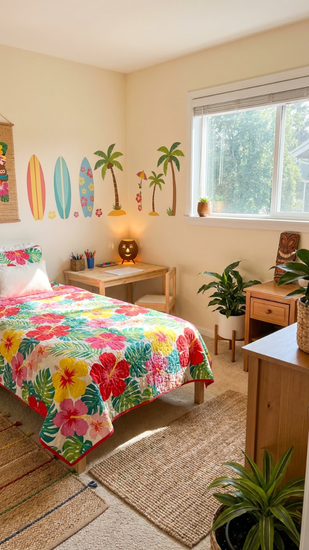 008 Creative Luau Room Designs for Imaginative Kids - Themed Ideas
