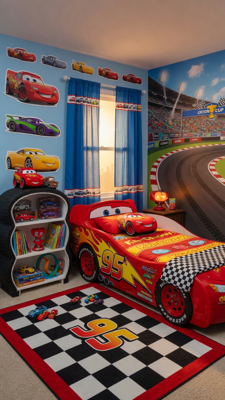 010 Exciting Disney Cars Bedroom Ideas for Kids Designs and Decor - Themed Ideas